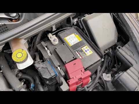 Chevrolet Spark – Battery location