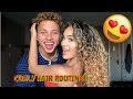 COUPLES CURLY HAIR ROUTINE!