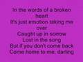 emotions w/ lyrics