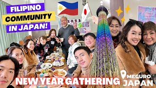 FILIPINO COMMUNITY IN JAPAN 🇯🇵 New Year Gathering 🥳 Mass, Sto. Niño, Party, Pinoy Foods & Games 🎊