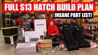 Building the ULTIMATE S13 Hatch! 1990 Nissan 240sx Type X Aero (4K)