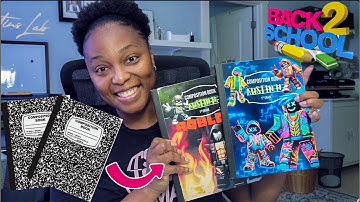 DIY Back-to-School Composition Book Cover | Printable Vinyl Sticker Tutorial (HTVRont + Canva)