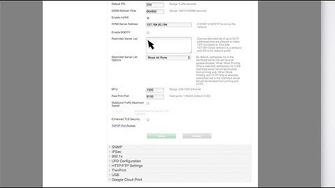 Lexmark Printer Security—Creating a Whitelist