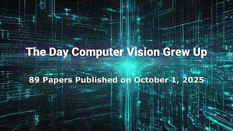 AI Frontiers: Computer Vision Breakthroughs Oct 1, 2025