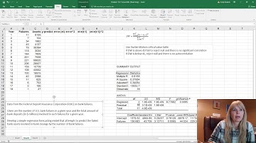Durbin Watson Example