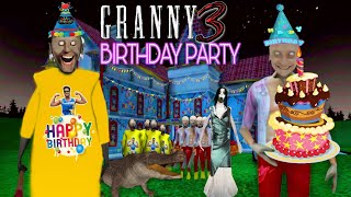 Granny 3 Desi Bitwa Birthday🎂🎉 Special Mode❤️ | Granny Gang and Bedwa Gang Birthday me Invited😂🤣 screenshot 1