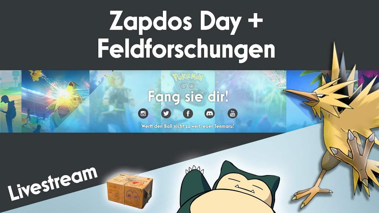 Zapdos/Feldforschungen & Mehr