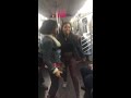 Youtube Thumbnail Man smacks the soul out of girl on the NY Subway