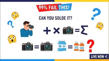 99% Fail This Simple Math Puzzle 😱 | Can You Solve It LIVE?