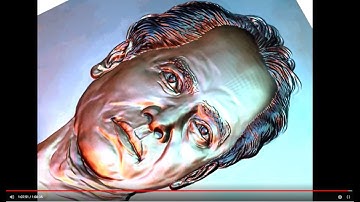 #LOKSHAHIR #Annabhau Sathe 3D Sculpting in #ArtCAM #image to #3D #Bas-Relief Creation from Zero