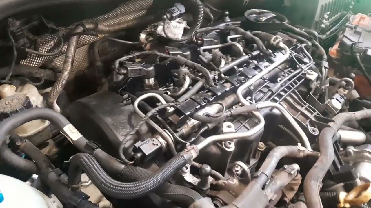 Skoda car injector replace engine misfire problem