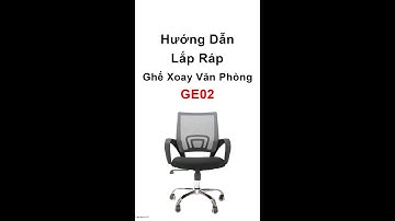 Hướng dẫn chi tiết: Lắp ghế xoay văn phòng chuyên nghiệp - Ngọc Diệp Decor mã GE02