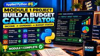 Build a Personal Budget Calculator in Python | Beginner Project | Applied Python #6
