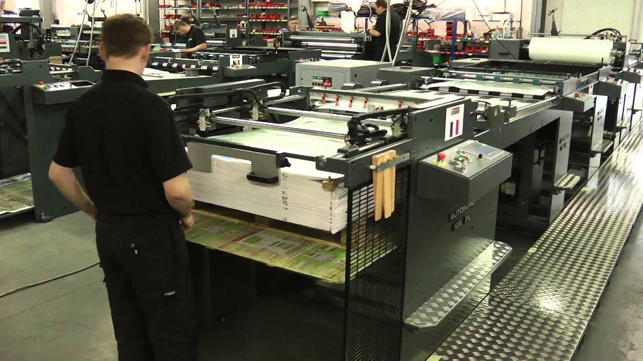 Autobond FL 106 x 145 - 70 gsm, 60 m/min, 2 sided lam (job 1 of 2 ...