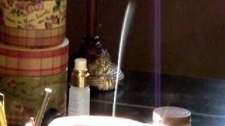 Smoke in the bathroom