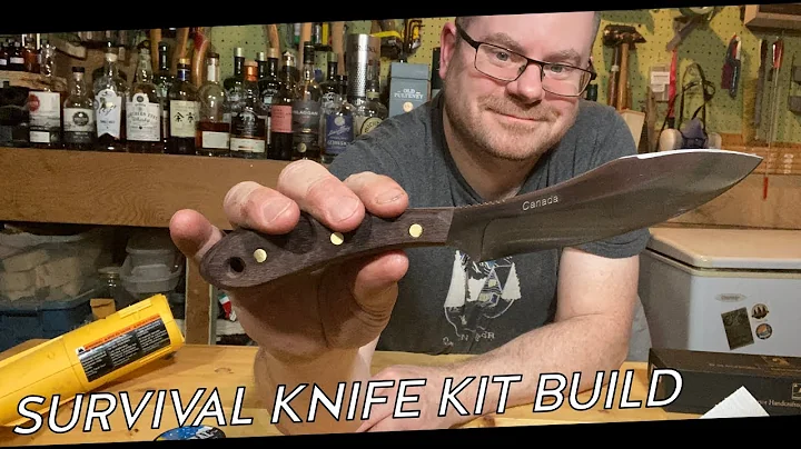 Classic survival knife: Grohmann No 4 kit build