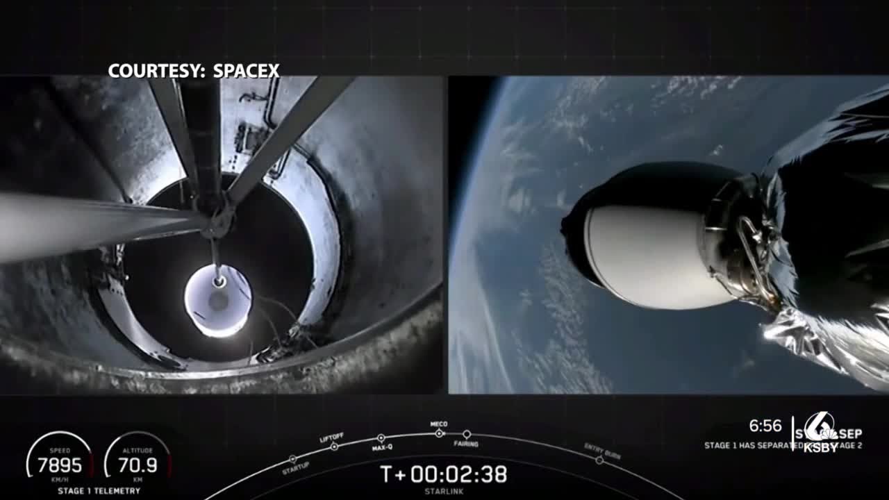 SpaceX launches Falcon 9 rocket from Vandenberg SFB on Tuesday - YouTube