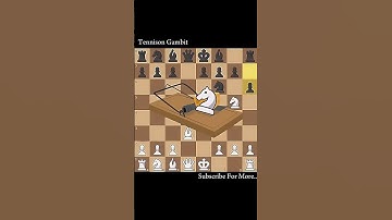 Beating The Opponent In 8 Moves| Tennison Gambit Chess Opening #gibchess #prochess #tranchess