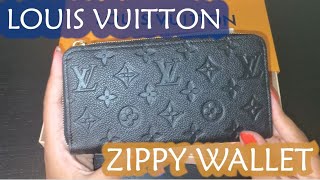 Louis Vuitton Zippy Wallet Unboxing &amp; Review