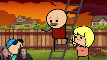 Ladder: Part 3 - Cyanide & Happiness Shorts REACTION!!!!