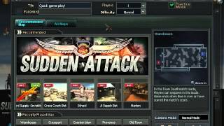 Sudden Attack skin radio, interface Korea skin