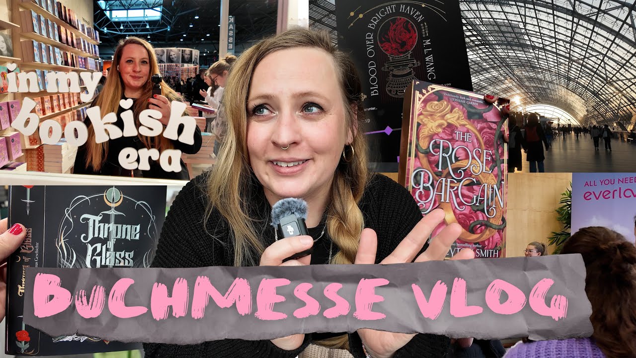 Ich nehme euch mit auf die Leipziger Buchmesse 2025 📚 LBM Vlog - Lesungen, LitPop & Mini-Haul