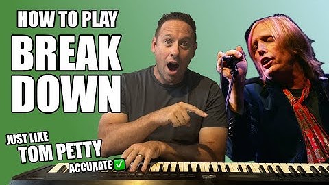 Learn To Play Piano | Tom Petty Breakdown | Accurate Lesson | Correct Sheets ✅ | Easy Tutorial