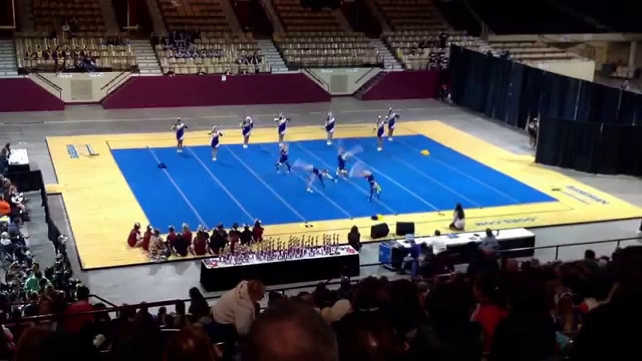 Pardeeville WI , Pardeeville high school Competition cheer team 2014