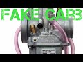 Fake VS Real Carburetor Carb Replica Counterfeit Keihin PWK genuine