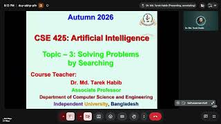 CSE425 Sir Online Class 3
