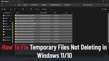 How To Fix Temporary Files Not Deleting in Windows 11/10 (Guide)