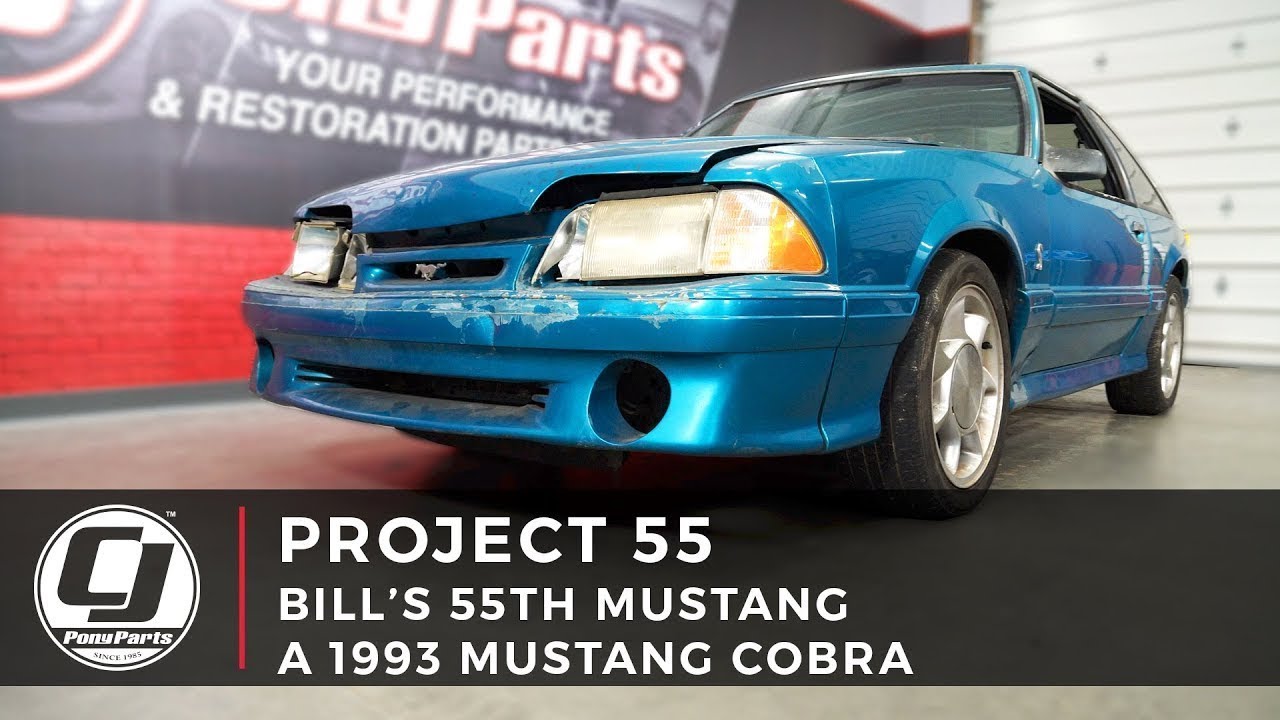 Project 55 | Bill's 1993 Mustang Cobra - YouTube