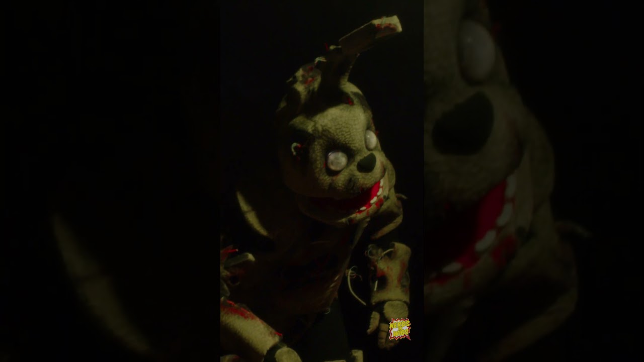 When SPRINGTRAP Notices Your Camera! 😱 Five Nights At Freddy's COSPLAY #fnaf #cosplay #fnafmovie