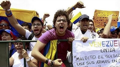 Las protestas continúan en Venezuela tras el ajustado resultado electoral