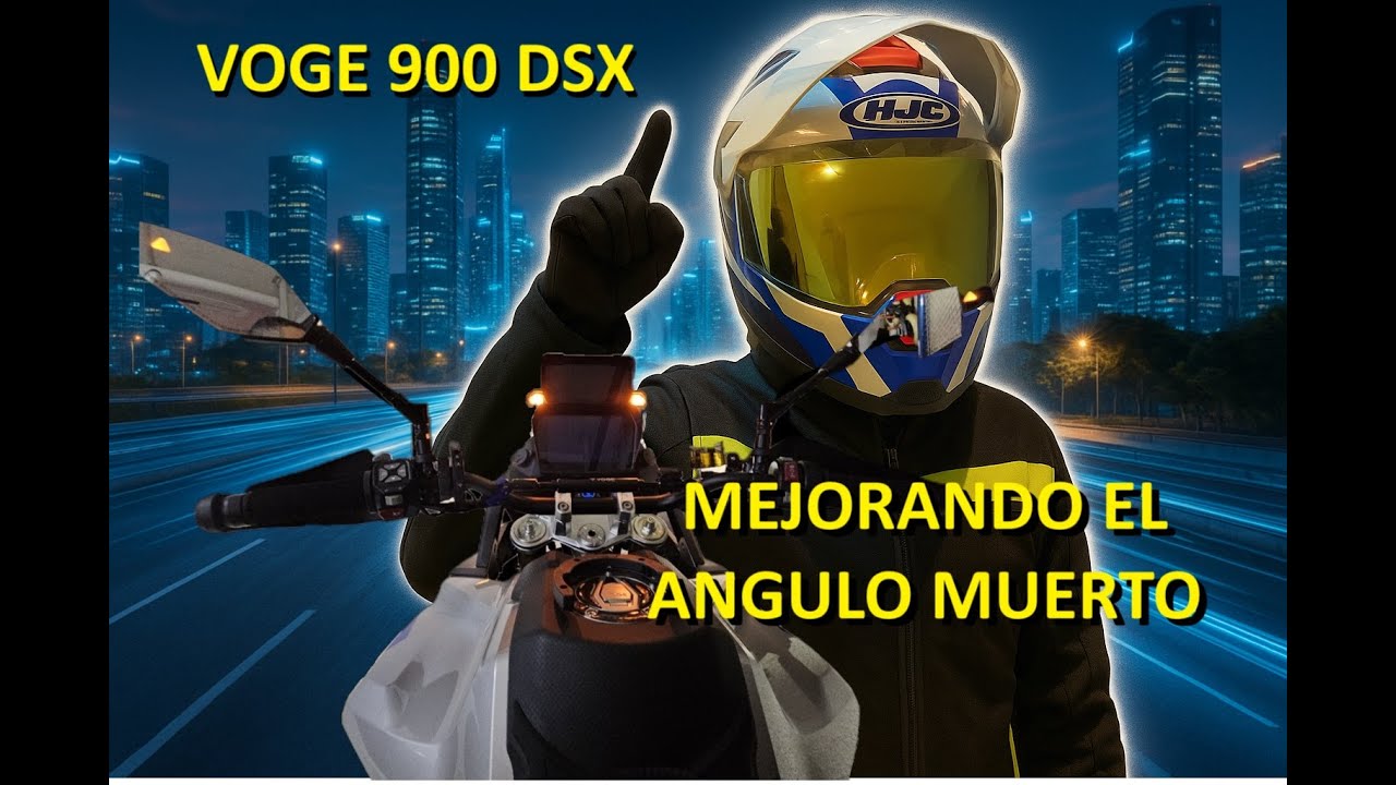 Tutorial Upgrade del angulo muerto Voge dsx 900