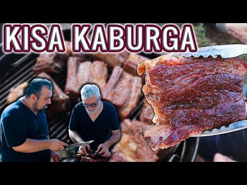 MANGALDA 4 SAAT  "KISA KABURGA" (Mangalda Dana Kısa Kaburga Tarifi) (Barbekü Soslu Dana Kaburga)