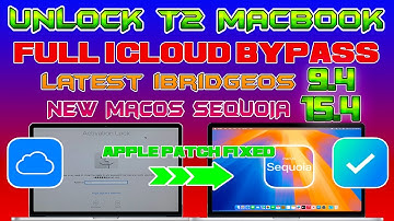 🔥💻 Fix Unlock T2 MacBook iCloud Activation Lock Bypass iBridgeOS 9.5 MacOS Sequoia Pro/Air/iMac/Mini