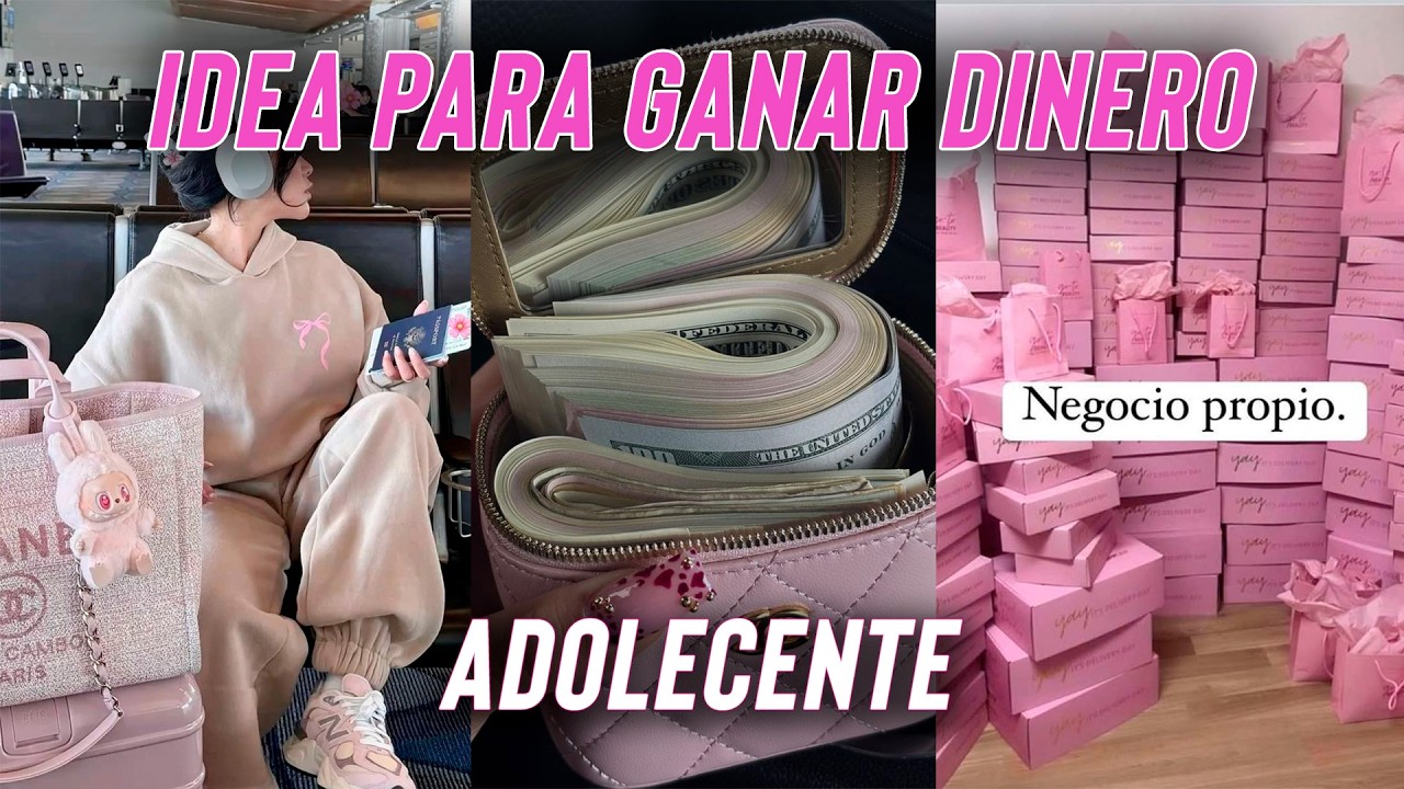 🎀💰25 Pequeños Negocios que TODAS las ADOLESCENTES pueden iniciar para GANAR DINERO