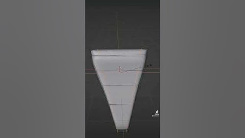 Pizza slice sculpting base mesh In Blender