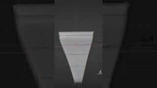 Pizza slice sculpting base mesh In Blender