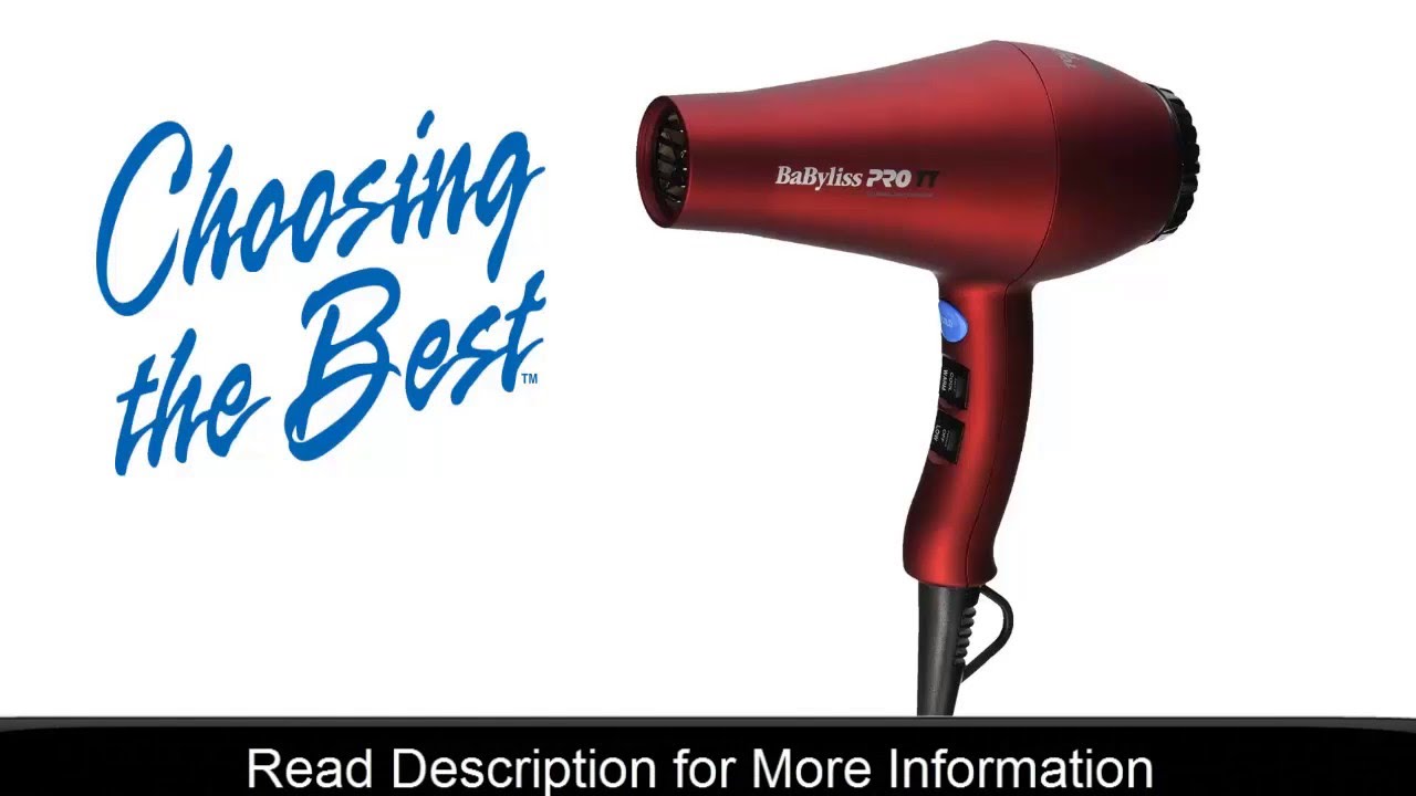 6. Babyliss Pro Tourmaline Titanium 3000 Dryer in Blue - wide 6