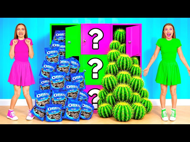Colors Mystery Box Challenge - YouTube