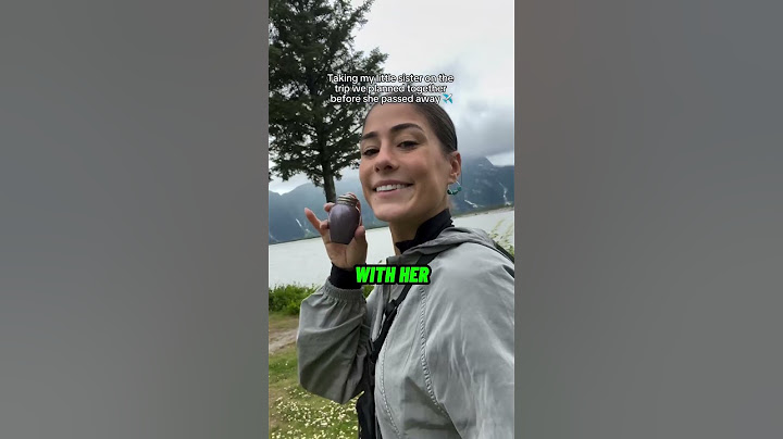 She brought her sister along during vacation 🥺 (🎥 IG/@ostebograms)