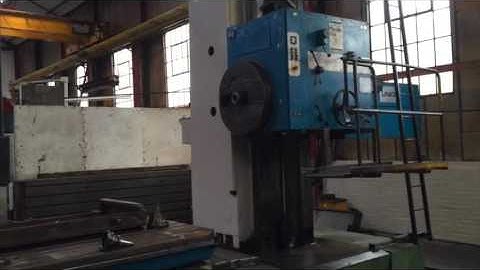 Union BFP130/6 Floor Type Horizontal Boring and Milling Machine with Fagor CNC Control