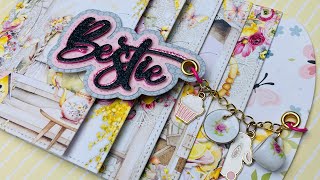 Spring themed Happy mail packaging with SCRAPDIVA DESIGNS