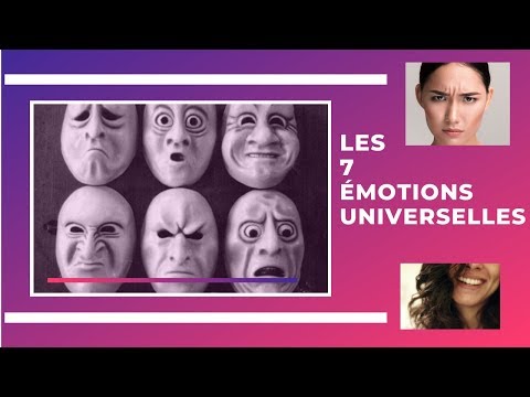 Vidéo: N'est-elle pas l'une des sept émotions universelles ?