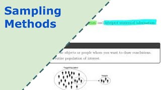 1.1, Sampling Methods