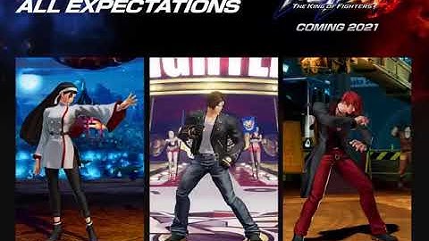 King Of Fighters XV (TEAM SACRED TREASURES IDLE POSE)