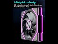 JEYI ARGB Case Fan Modular Wireless Interlocking | Reversible Blades Available #computer #pcgaming