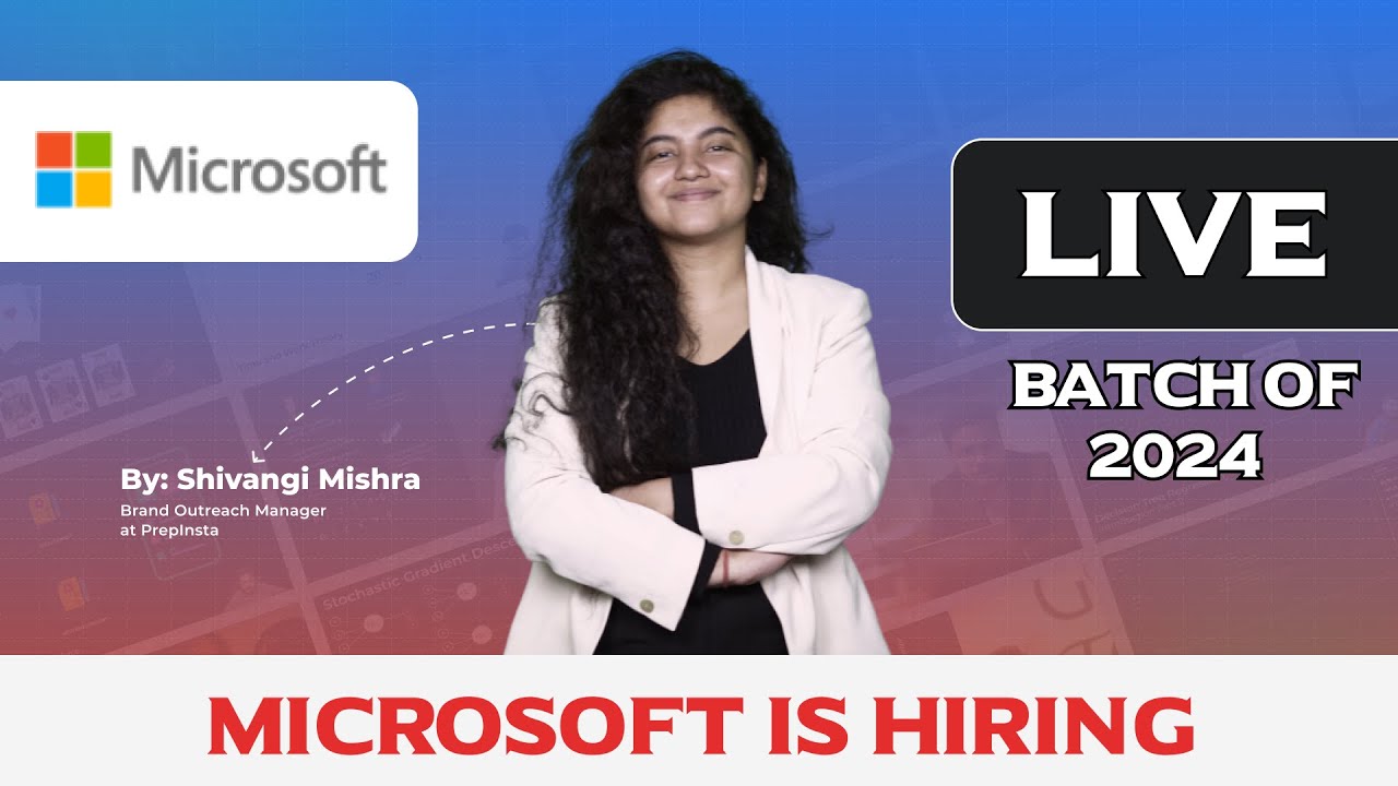 Microsoft is Hiring 2024 Batch YouTube